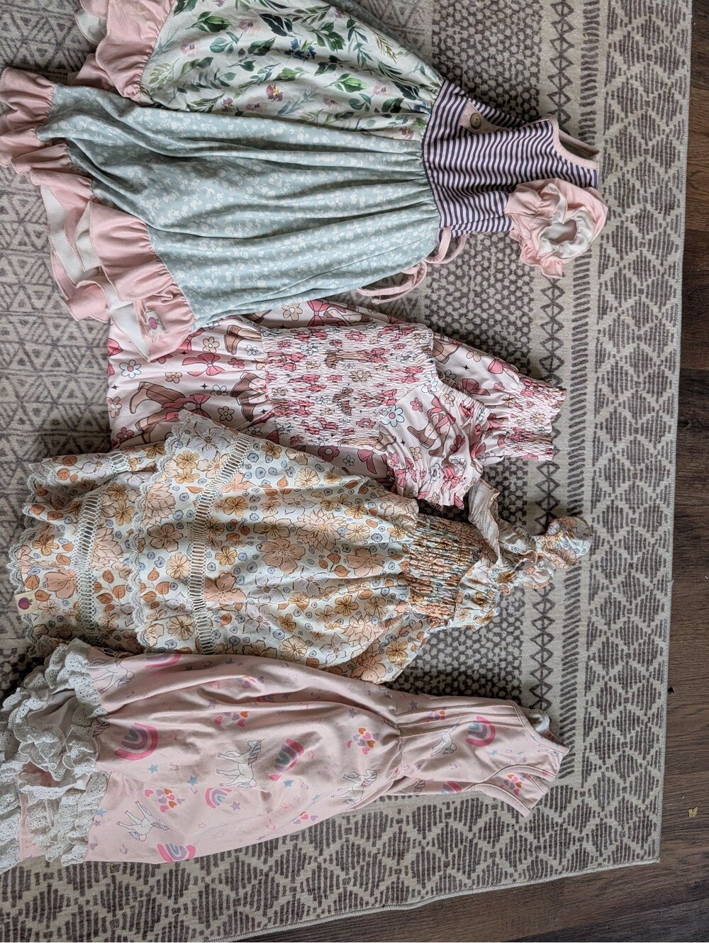 Girls Dresses Lot of 4 cheeky plum 5t
